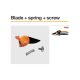 Fiskars Pótpenge, rugó és csavar PX92 (1026275)