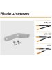 Fiskars Pótpenge és kiegészítőcsavarok L70, L74, L90, L92, LX92 (1026288)