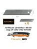 Fiskars Pótpengék CarbonMax™ pengekéshez, 25 mm, 5 darabos (1027233)