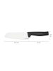 Fiskars Hard Edge Santoku kés (1051761)