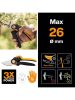Fiskars X-series™ L forgónyelű metszőolló, mellévágó P961 - 25 év garanciával