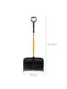 Fiskars X-series™ hótoló, teleszkópos (1057189)