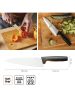 Fiskars Functional Form™ Nagyméretű szakácskés (1057534)