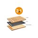 Fiskars Functional Form Bambusz vágódeszka készlet (1057550)