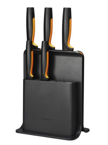 Fiskars Functional Form Késblokk műanyag 5 késes (1057554)