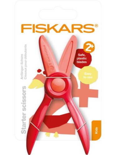 Fiskars Kezdőolló, piros (1064065)