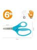 Fiskars Csillogó gyermekolló, 13 cm - kék (1064073)