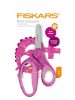 Fiskars Csillogó gyermekolló, 13 cm - rózsaszín (1064074)
