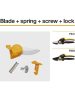 Fiskars Pótpenge, rugó és csavar P941 (1064259)