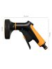 Fiskars Comfort locsolópisztoly, multi, markolatvezérlésű