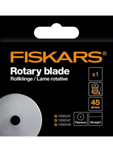 Fiskars Titánium görgős vágó pótpenge 45 mm