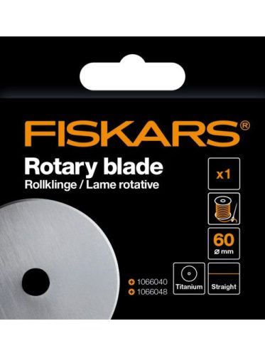 Fiskars Titánium görgős vágó pótpenge 60mm