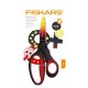 ÚJFiskars Gyermek olló, 15 cm - Ombré piros