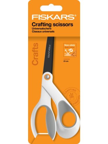 Fiskars Tapadásmentes Kézműves olló 21 cm