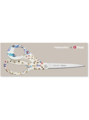 Fiskars X Iittala általános olló, 21 cm, Taika fehér, díszdobozos, LIMITÁLT KIADÁS