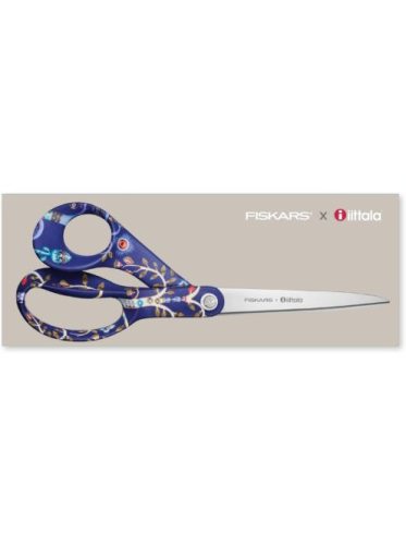 Fiskars X Ittala általános olló, 21 cm, Taika kék, díszdobozos, LIMITÁLT KIADÁS