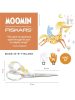 Fiskars Moomin általános olló, Party, 21 cm