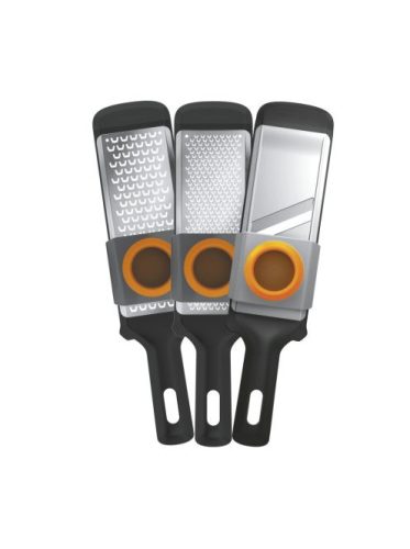 Fiskars Functional Form Reszelő szett: durva & finom & szeletelő (1014414)