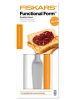 Fiskars Functional Form™ Kenőkés szett 3db műanyag késsel (fehér, sárga, szürke) (1016121)