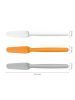 Fiskars Functional Form™ Kenőkés szett 3db műanyag késsel (fehér, sárga, szürke) (1016121)