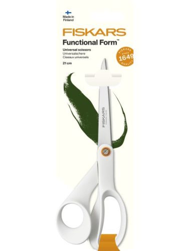 Fiskars Functional Form Általános olló, 21 cm, fehér (1020412)