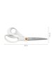 Fiskars Functional Form Nagyméretű általános olló, 24 cm, fehér (1020414)