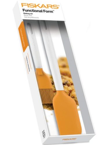Fiskars Functional Form Sütő szett (tésztakaparó + ecset) (1023616)