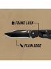 Gerber Paraframe Mini zsebkés, Tanto pengével, bliszterben GB (1027887) - 25 év garanciával