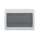 Noirot E184113 Radiance H 1000 BL elektromos hősugárzó panel, 1000 W, IP24 védettség, beépített termosztát LCD kijelzővel, fali és hordozható kivitel
