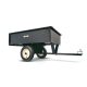 AgriFab AF 653 heavy duty szállító pótkocsi nyitható platóval