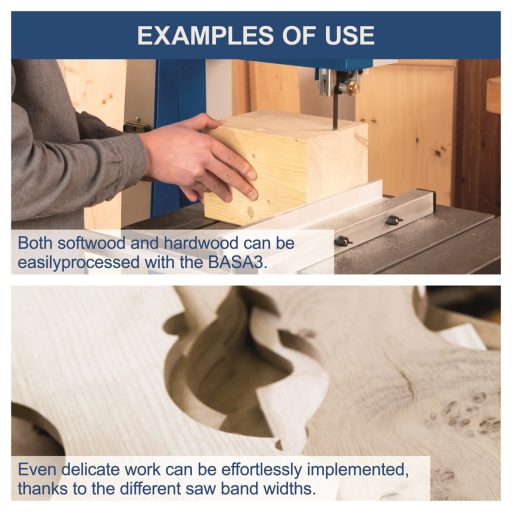 Scheppach BASA 3 szalagfűrész álvánnyal 230 V