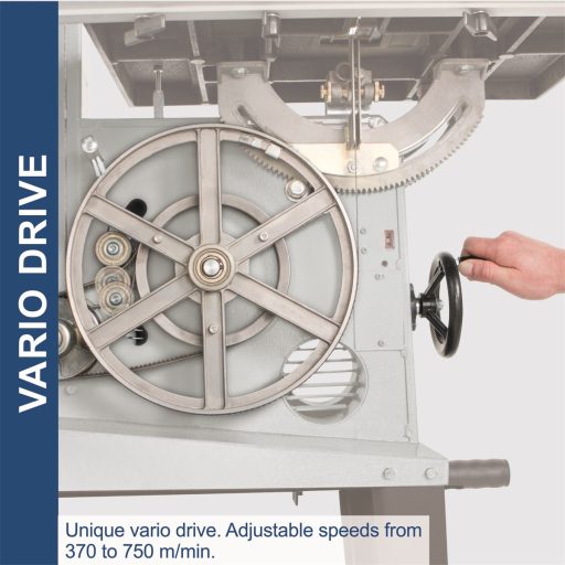 Scheppach BASA 3 szalagfűrész álvánnyal 230 V