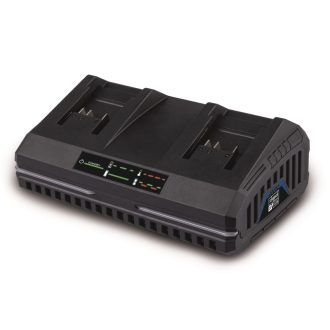 Scheppach SDBC4.5A IXES 20 V dupla akku gyorstöltő 4,5A