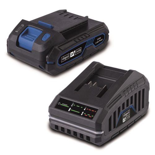 Scheppach SBSK2.0 IXES 20 V akku 2 Ah + töltő 2,4 Ah készlet