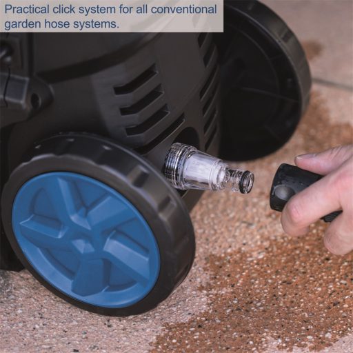 Scheppach HPC 1600 KIT magasnyomású mosó tartozékokkal 135 bar