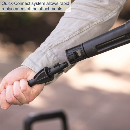 Scheppach HPC 1600 KIT magasnyomású mosó tartozékokkal 135 bar