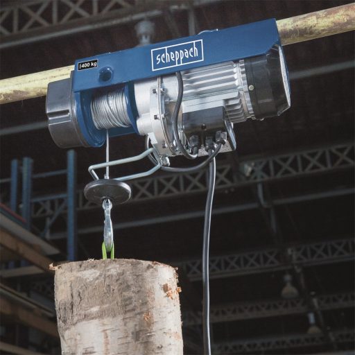 Scheppach HRS 400 elektromos drótköteles csörlő-emelő