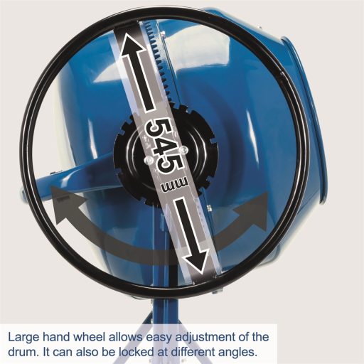 Scheppach MIX 125 - betonkeverő 125 l