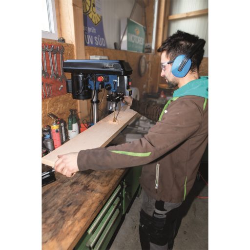 Scheppach DP 16 SL oszlopos fúrógép lézeres központontosítással