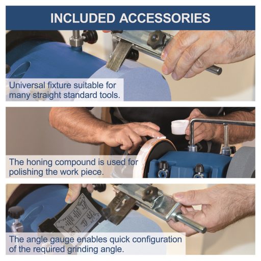 Scheppach Tiger 2500 - csiszoló rendszer