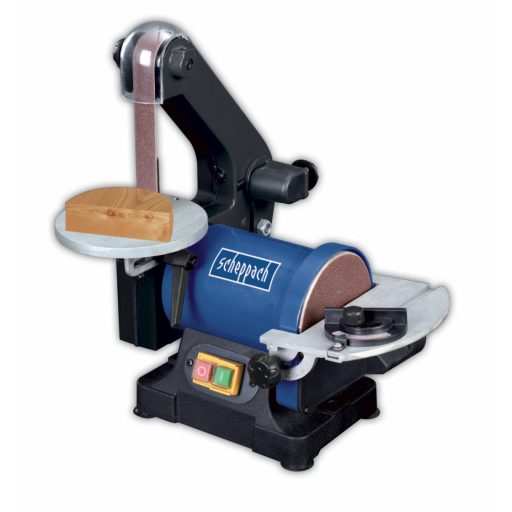 Scheppach BTS 700 - szalag és tányéros csiszoló 