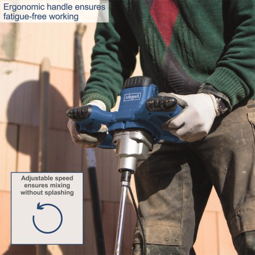 Scheppach PM 1200 - keverőgép építőanyagokhoz 