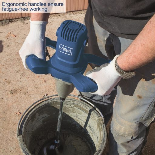 Scheppach PM 1600 - keverőgép építőanyagokhoz 