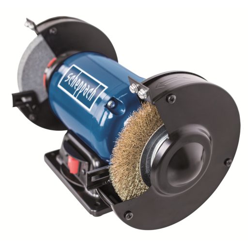 Scheppach SM 150 LB kéttárcsás csiszoló (tárcsa/kefe)