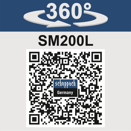 Scheppach SM 200 L kéttárcsás csiszológép