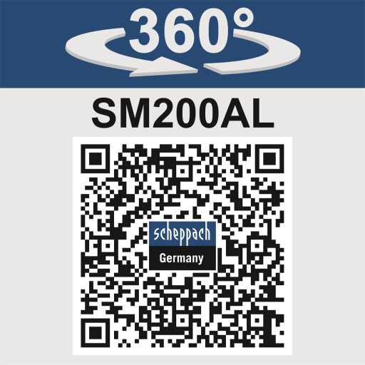 Scheppach SM 200 AL kettős köszörű fehér kővel