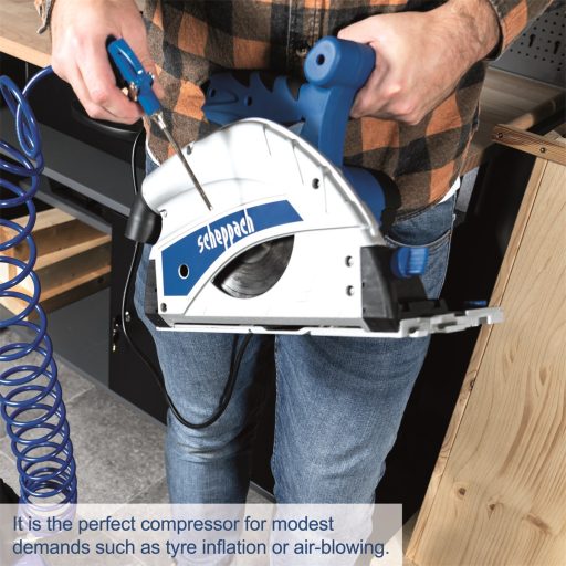 Scheppach HC 26 olajkenésű kompresszor 24 l, 8 bar