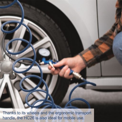 Scheppach HC 26 olajkenésű kompresszor 24 l, 8 bar