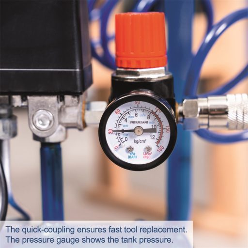 Scheppach HC 26 olajkenésű kompresszor 24 l, 8 bar