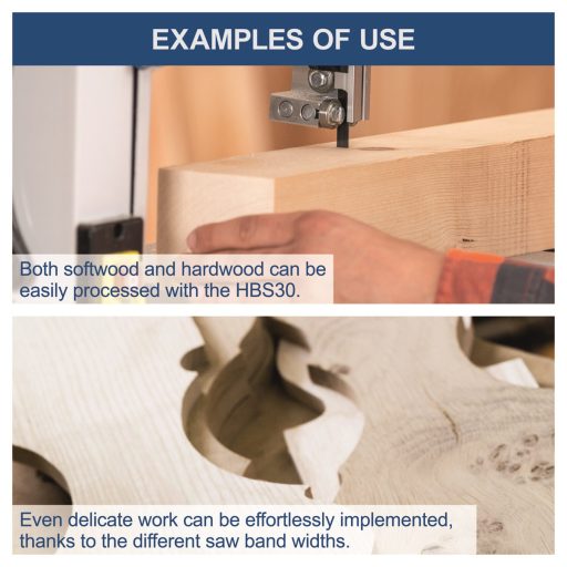 Scheppach HBS 30 szalagfűrész